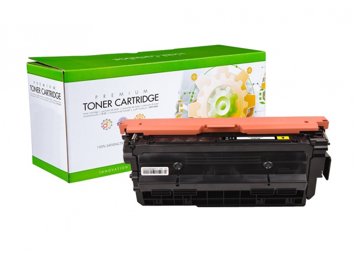 Neoriginali Static Control HP 657X (CF472X) Lazerinė kasetė, Geltona