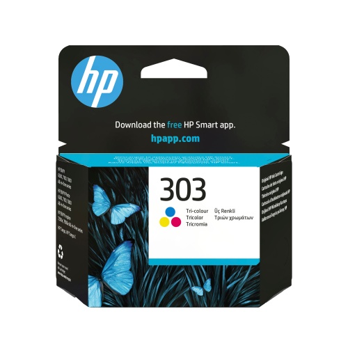HP 303 Tri-color (T6N01AE) Rašalinė kasetė, CMY