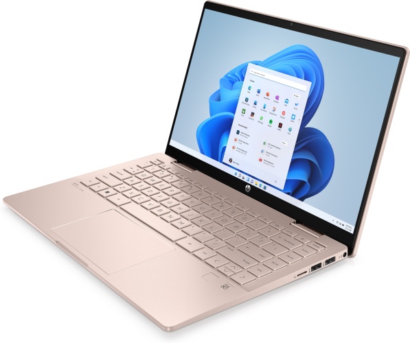 HP Pavilion x360 14-ek2000ny 14'' FHD Core 5 120U 16GB 512GB SSD W11H, Pale Rose Gold
