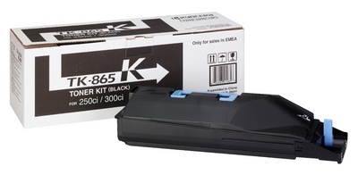 Kyocera TK-865K Lazerinė kasetė, Juoda