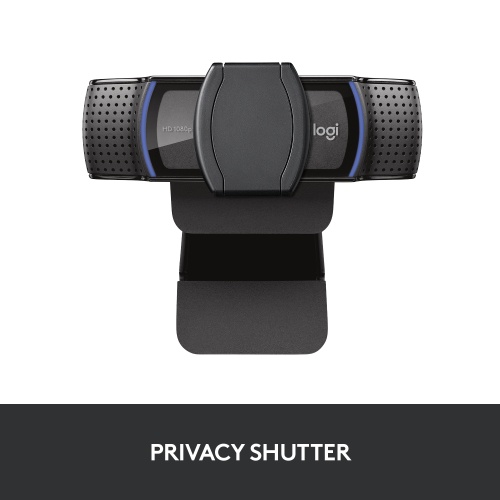 Logitech C920s PRO HD Internetinė kamera FHD 1920x1080, USB-A, Juoda