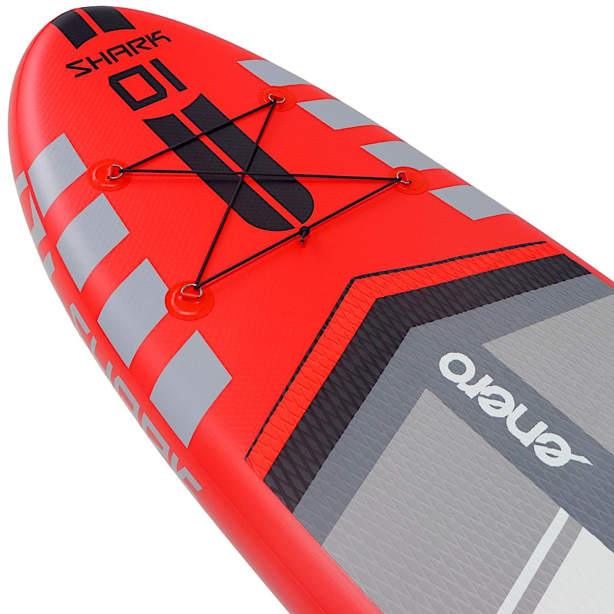 Rinkinys - Enero 320x81x15cm Shark Sup Sup Board 150kg Dmuched