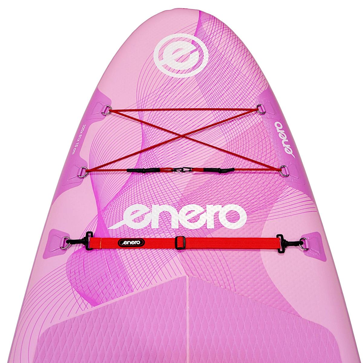 Rinkinys - Enero Sup 150kg Duchable 320x81x15cm