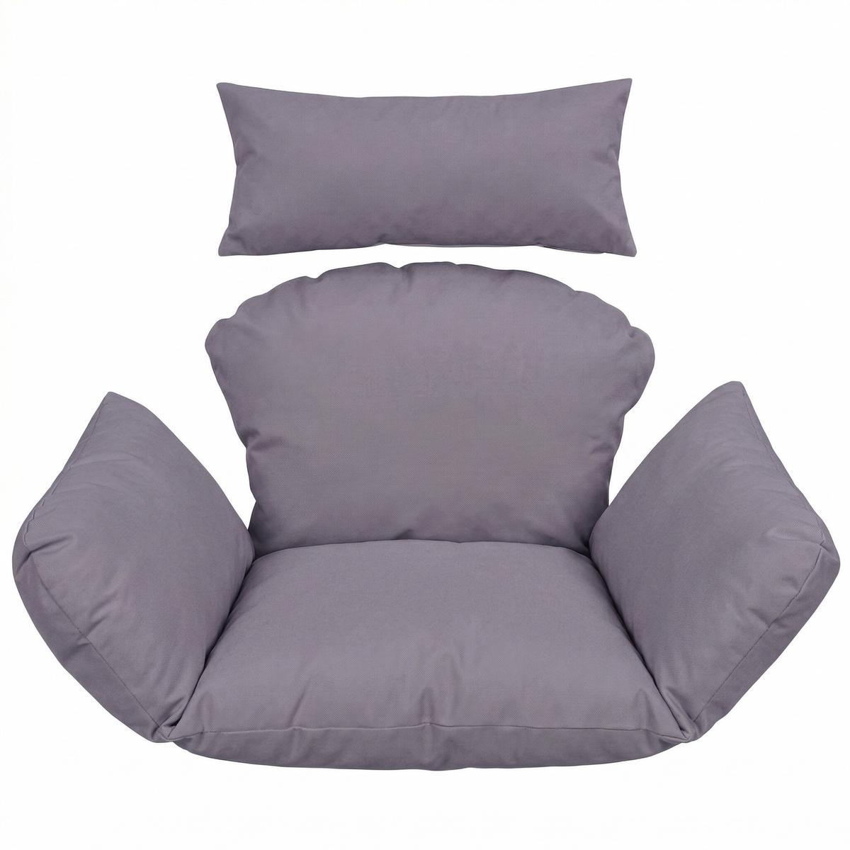 Cocoon Pakabinamas Fotelis Su Rėmu 195 Cm šviesiai Pilkas 120 Kg