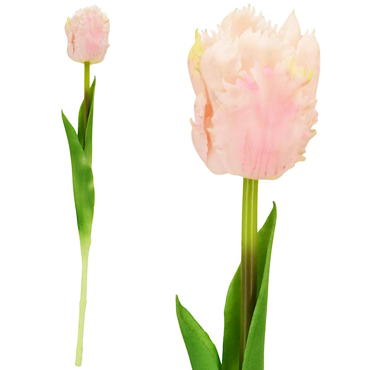Rožinė Tulpė 38 Cm Kaip Gyva Pavasario Dekoracija