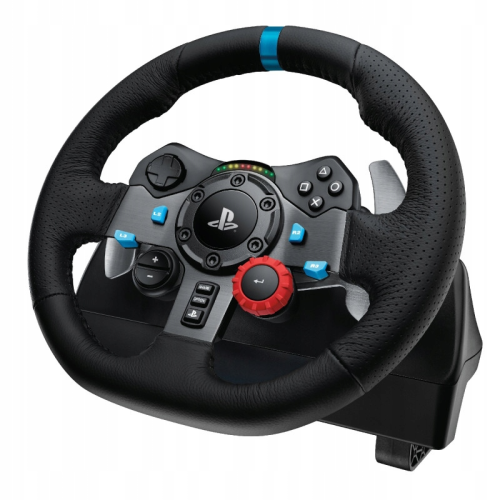 Logitech G29 SE Driving Force Žaidimų vairas ir pedalai, for PC, PS5, PS4, Juoda