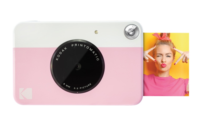 Kodak PRINTOMATIC Momentinis fotoaparatas, 2x3'', Rausva