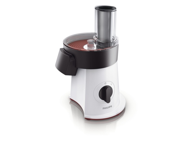 Philips Viva Collection SaladMaker HR1388/80 Daržovių pjaustyklė, 200 W, Balta/Juoda