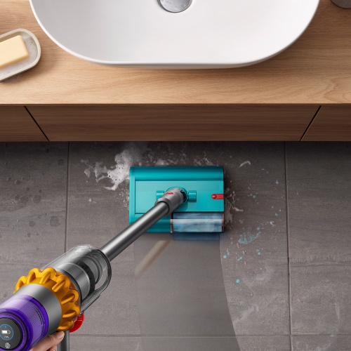 Dyson V15s Detect Submarine Belaidis dulkių siurblys, Nickel/Yellow