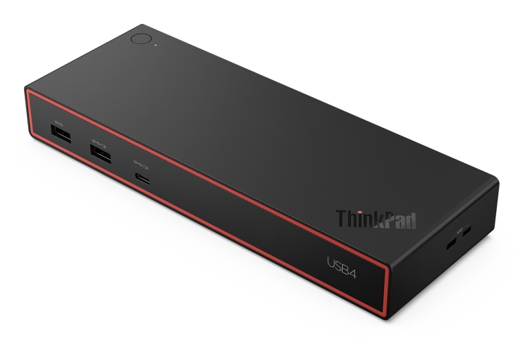 Lenovo ThinkPad USB4 Dock 5000 (40BF0100EU) Jungčių stotelė, Eclipse Black