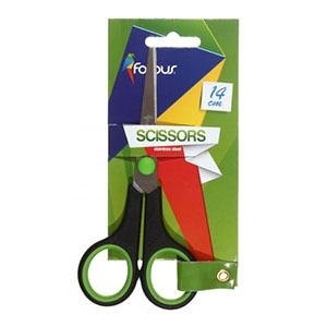 Žirklės Forpus, 14cm, gumuotos