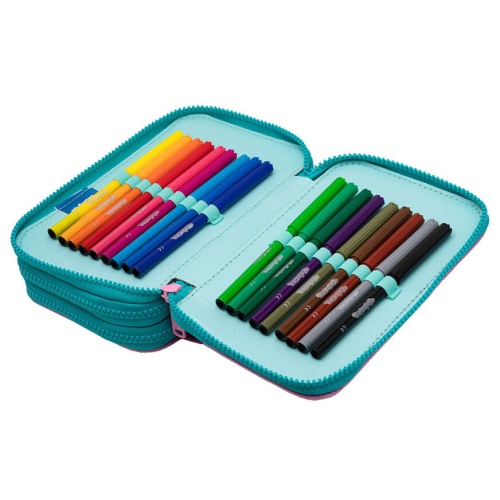 Forminis trijų skyrių penalas su priedais CoolPack Jumper 3 DREAMS