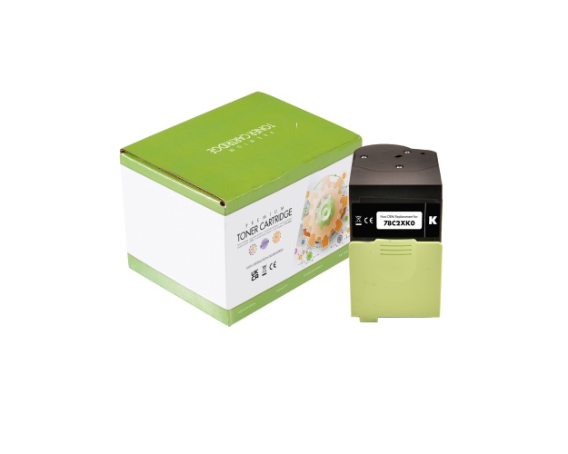 Neoriginali Static Control Lexmark 78C2XK0 Lazerinė kasetė, Juoda