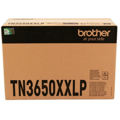 Brother TN3650XXLP (TN-3650XXLP) (TN3600XXL) Lazerinė kasetė, Juoda