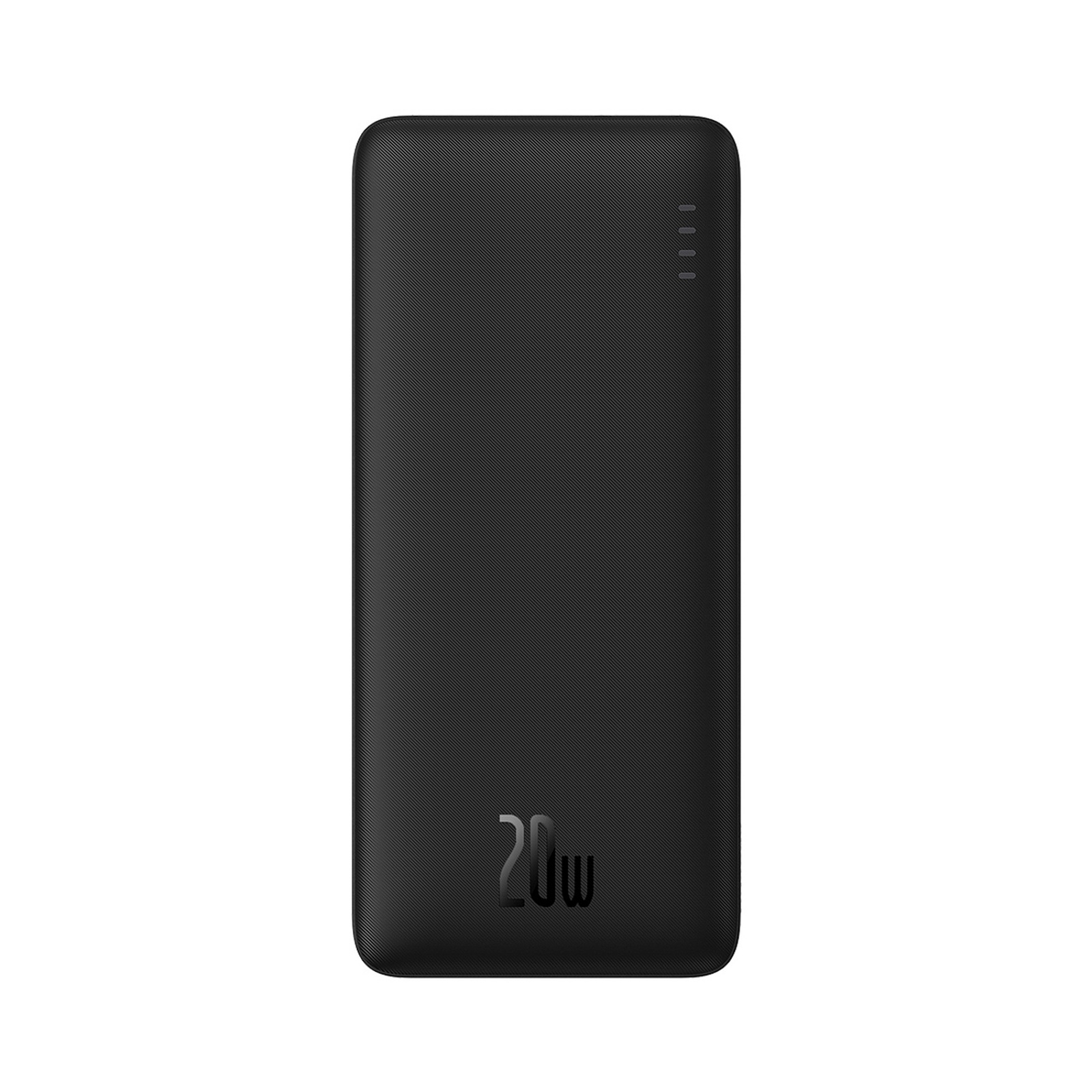 Powerbank 20w 30000mah Usb-a Usb-c "airpow Fast Charge" Su 30 Cm Usb-c Kabeliu - Juodas