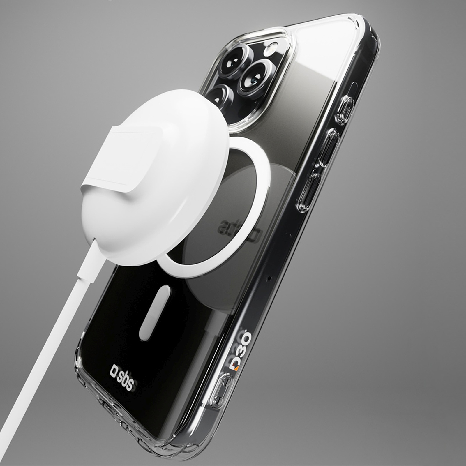 Dėklas "iphone 16 Pro Max Extreme Mag D3o Magsafe" - Skaidrus
