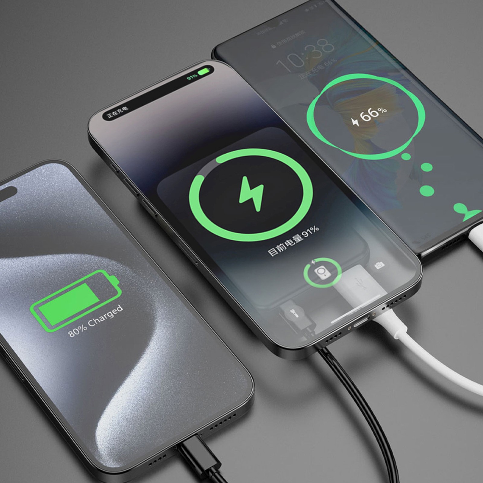 Magnetinis "powerbank" K14s 5000mah Usb-a Usb-c 20w - Juodas