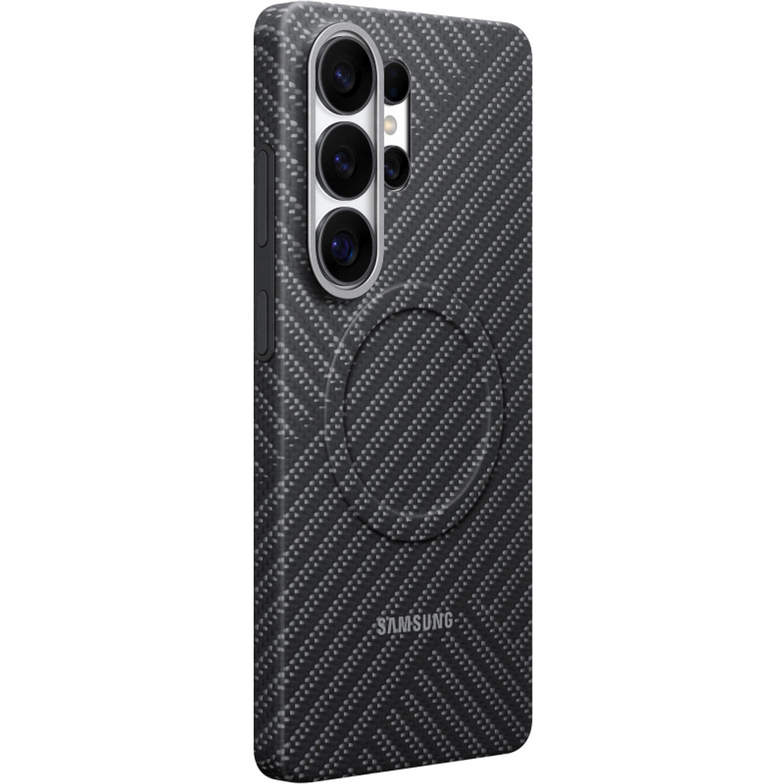 Dėklas "samsung Galaxy S26 Ultra Samsung Carbon Magnet Case Magsafe" - Pilkas
