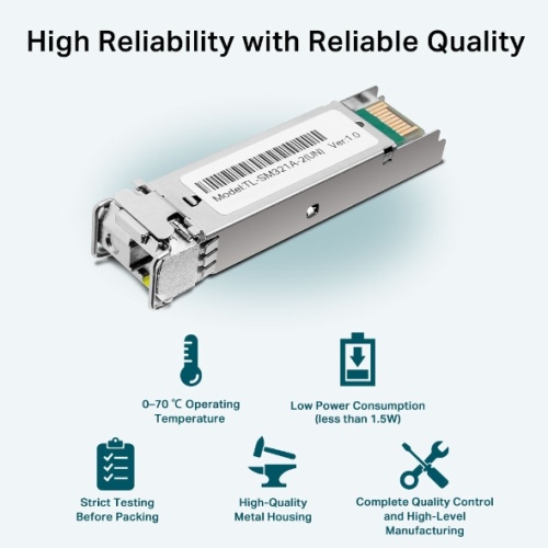 TP-Link Omada 1000Base-BX WDM Bi-Directional SFP Modulis