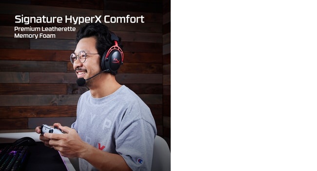 HyperX Cloud Alpha Belaidės žaidimų ausinės, Black-Red
