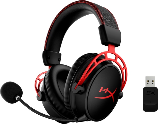 HyperX Cloud Alpha Belaidės žaidimų ausinės, Black-Red