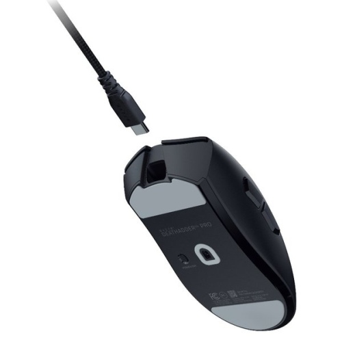 Razer DeathAdder V4 Pro Belaidė žaidimų pelė RF Wireless + USB-A, 45000 DPI, Juoda