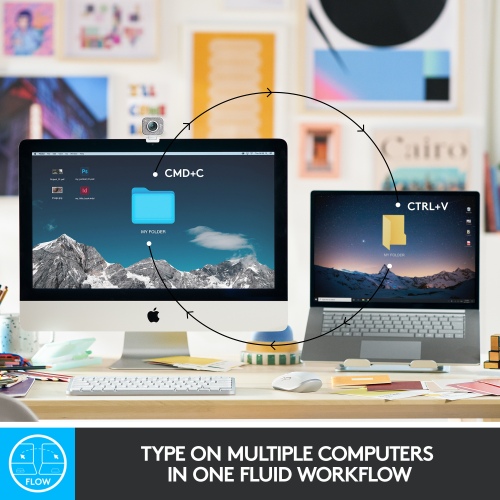 Logitech MX Keys Mini Belaidė klaviatūra, US Int, Graphite