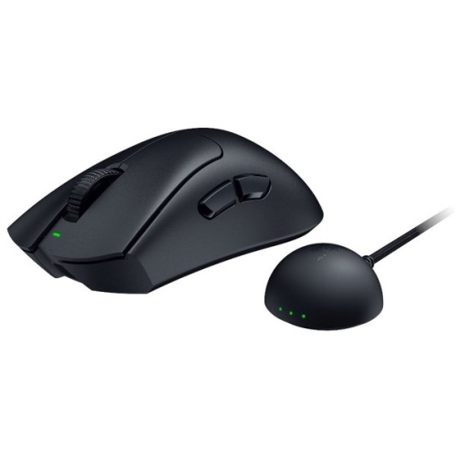 Razer DeathAdder V4 Pro Belaidė žaidimų pelė RF Wireless + USB-A, 45000 DPI, Juoda