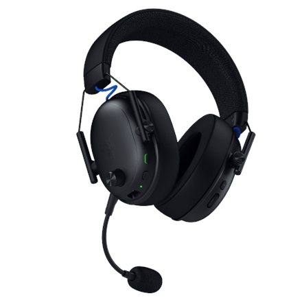 Razer BlackShark V3 For PlayStation Belaidės žaidimų ausinės, Bluetooth, Juoda