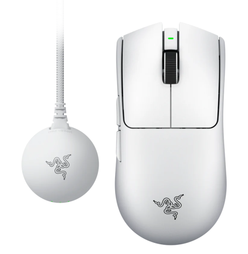 Razer Viper V4 Pro Belaidė žaidimų pelė RF Wireless, 50000 DPI, Balta