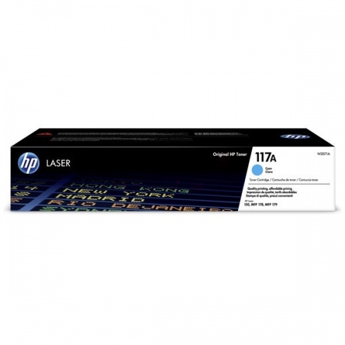 HP 117A (W2071A) Lazerinė kasetė, Žydra (SPEC)