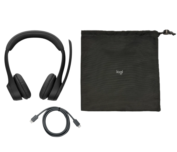 Logitech Zone 305 UC Belaidės ausinės Bluetooth, Juoda