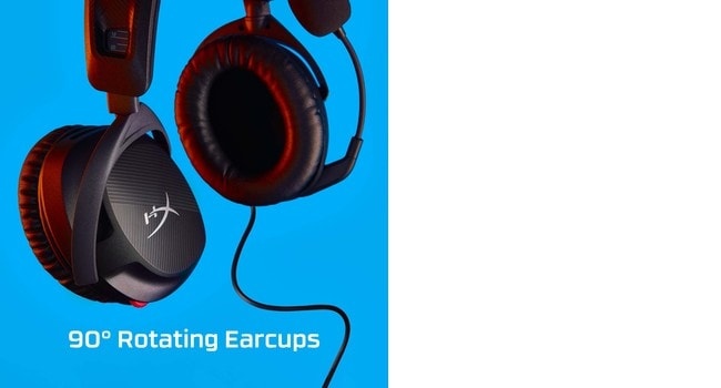HyperX Cloud Stinger 2 Laidinės žaidimų ausinės, Juoda