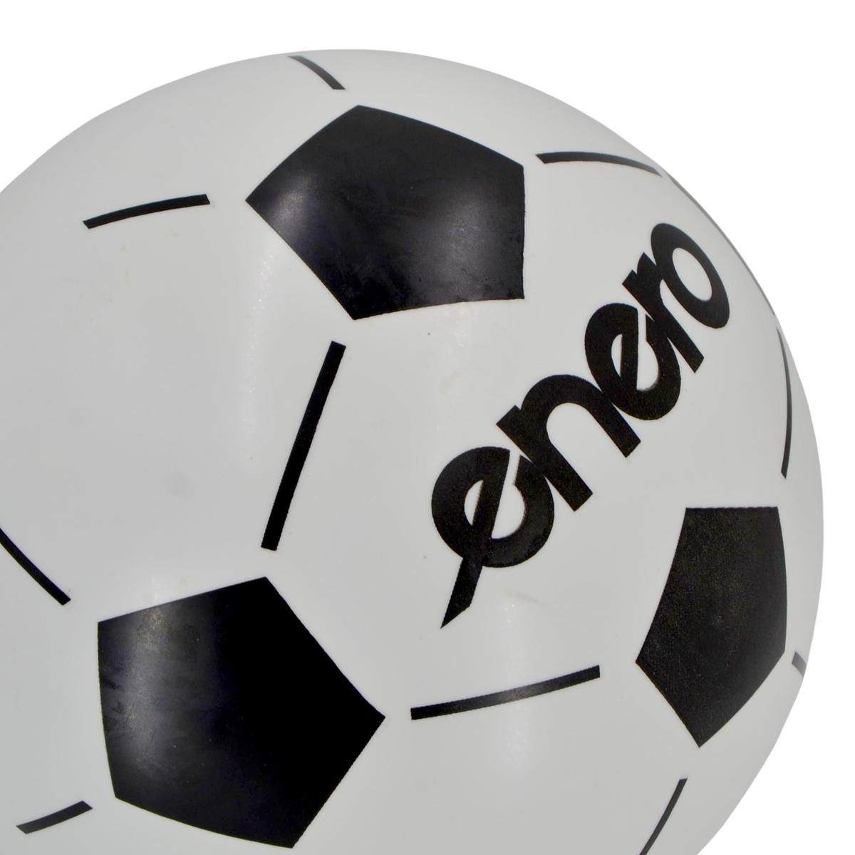 Vinilinė Futbolo Boružėlė Balta Ir Juoda 23cm 85g Enero