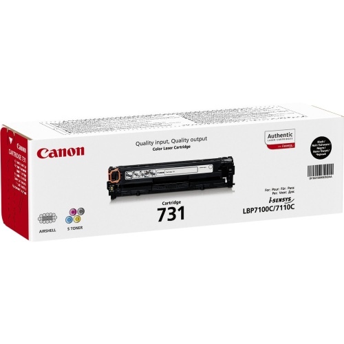 Canon CRG 731 (6272B002) Lazerinė kasetė, Juoda (SPEC)