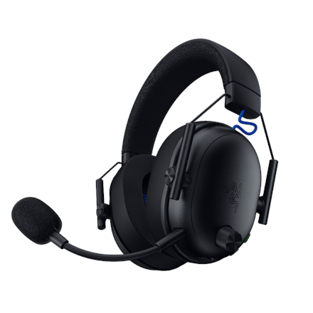 Razer BlackShark V3 For PlayStation Belaidės žaidimų ausinės, Bluetooth, Juoda