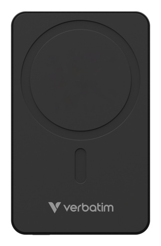 Verbatim 32227 Charge 'n' Go Essentials Magnetic Wireless Išorinė baterija Power Bank 10000mAh Juoda