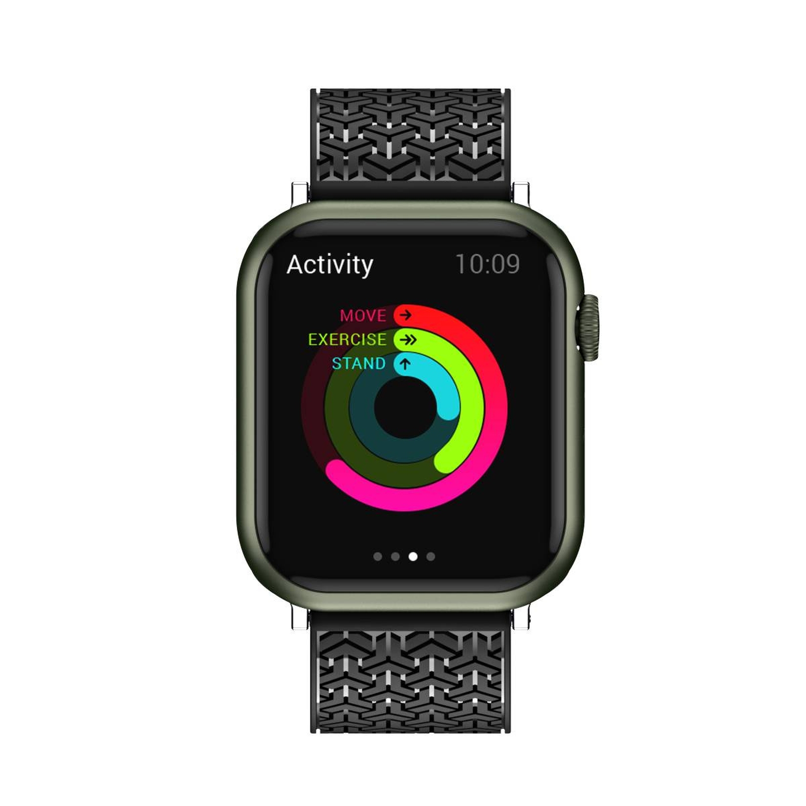 „apple Watch“ 38 / 40 / 41 Mm Laikrodžio Dirželis-apyrankė – Juodas