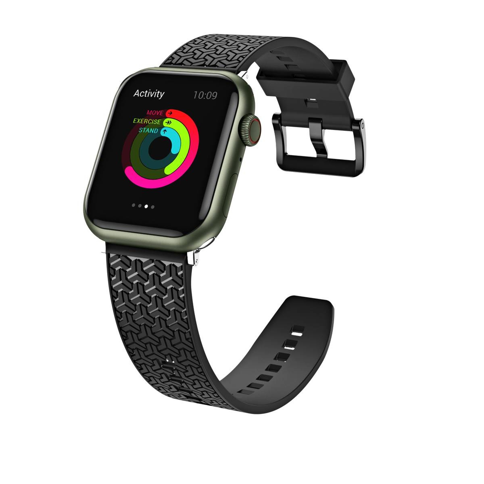 „apple Watch“ 38 / 40 / 41 Mm Laikrodžio Dirželis-apyrankė – Juodas