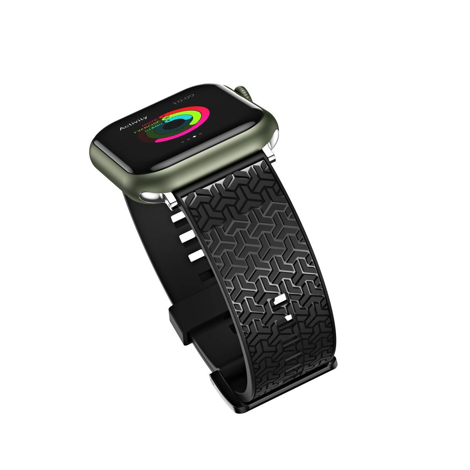 „apple Watch“ 38 / 40 / 41 Mm Laikrodžio Dirželis-apyrankė – Juodas