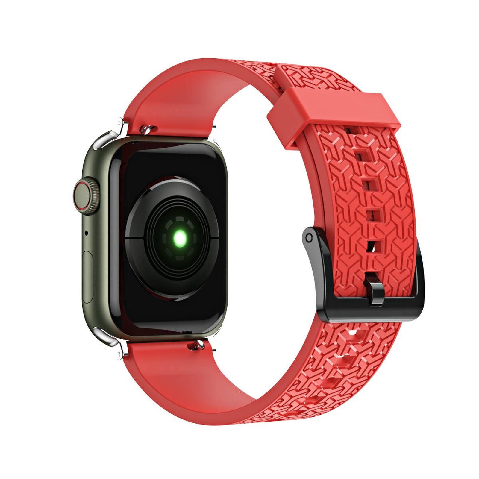 „apple Watch“ 42 / 44 / 45 Mm Laikrodžio Dirželis-apyrankė – Raudonas