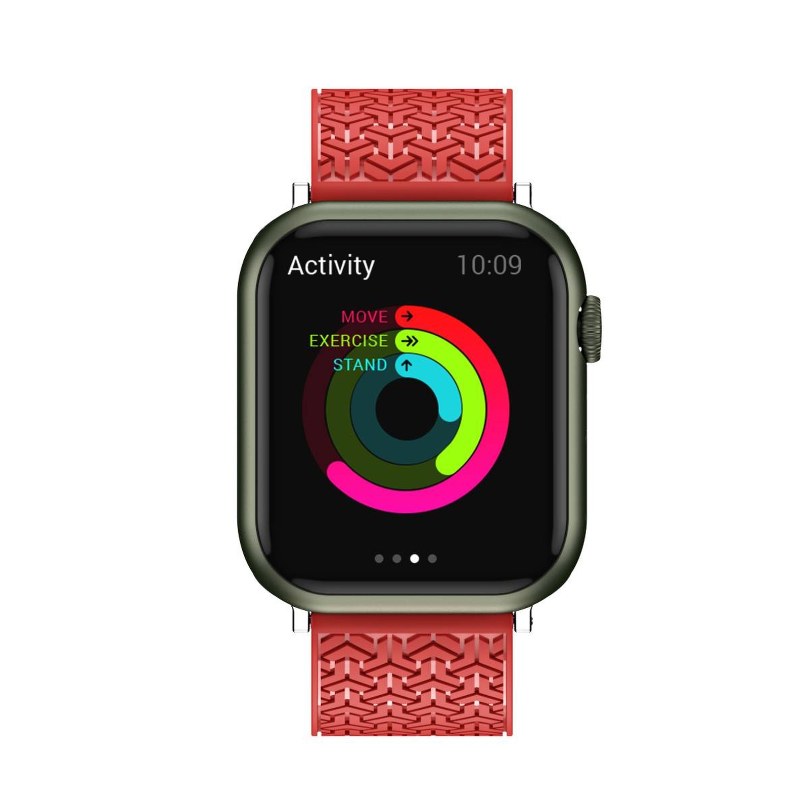 „apple Watch“ 42 / 44 / 45 Mm Laikrodžio Dirželis-apyrankė – Raudonas