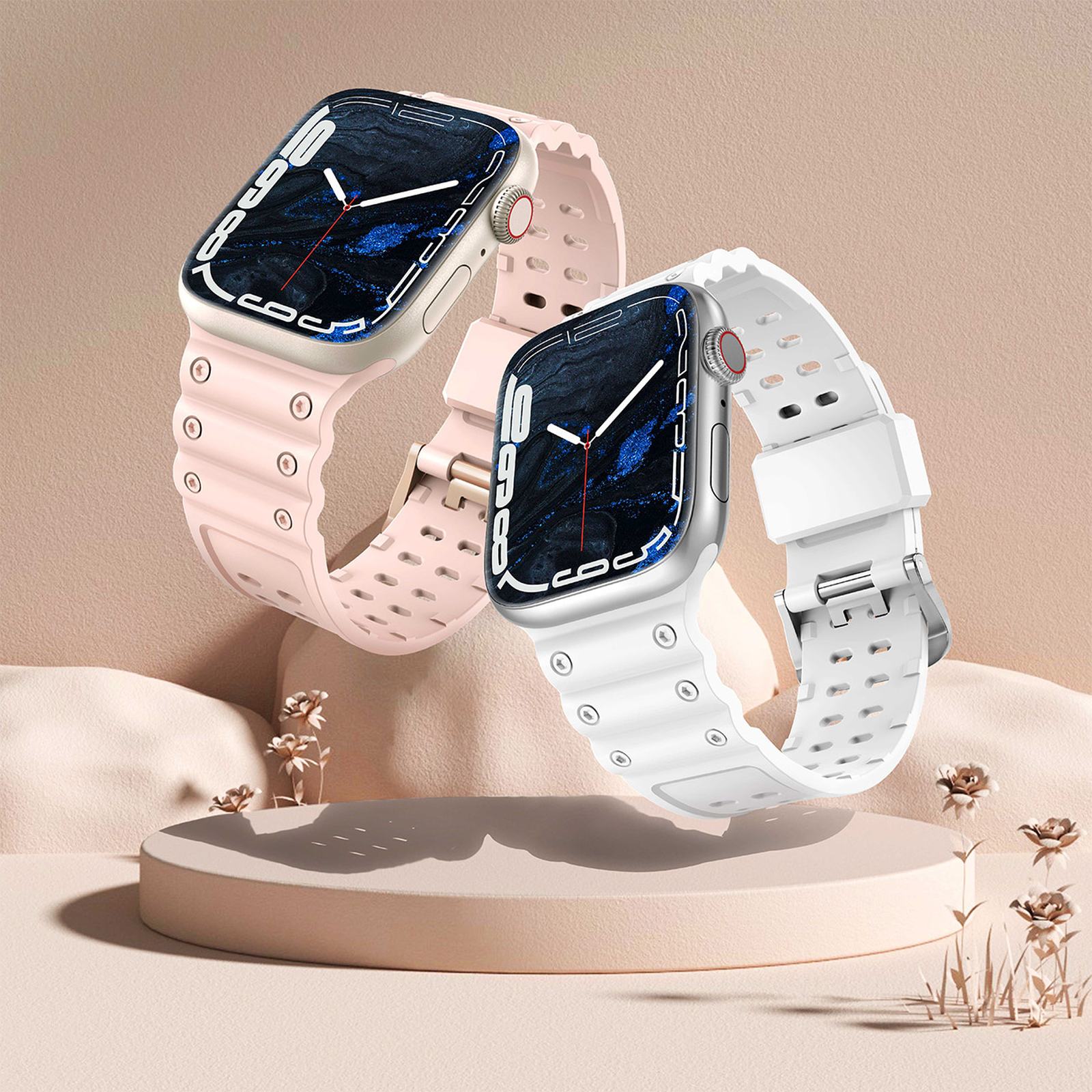 Elastinė Apyrankė „apple Watch“ 38 / 40 / 41 Mm – Juoda