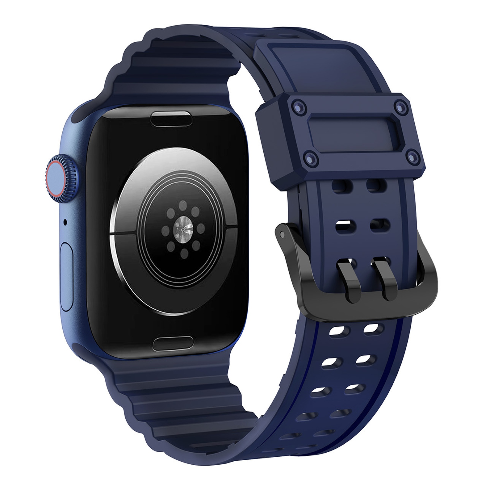 Elastinė Apyrankė „apple Watch“ 38 / 40 / 41 Mm – Tamsiai Mėlyna