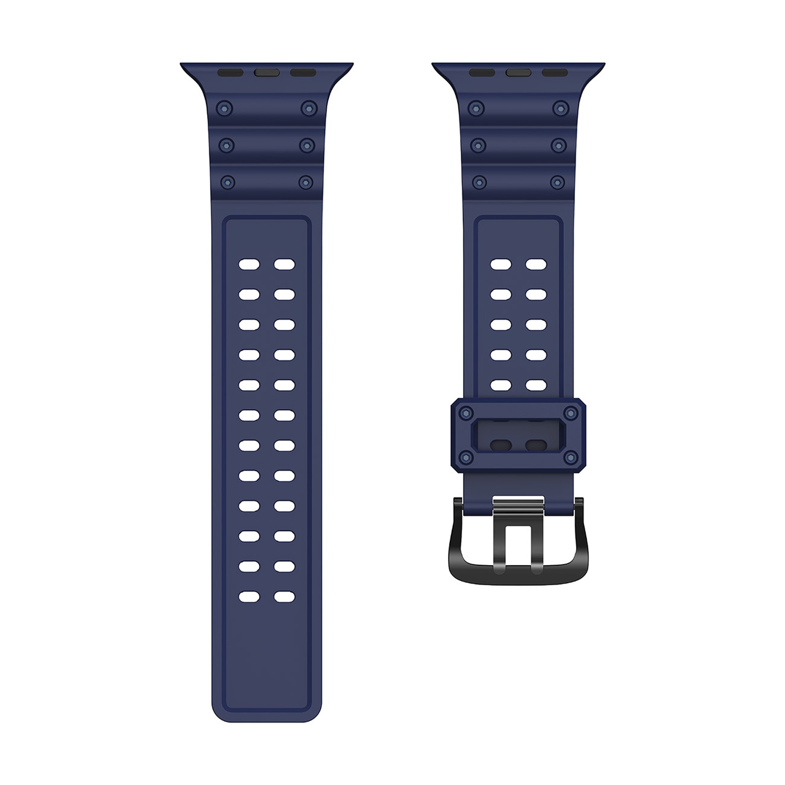 Elastinė Apyrankė „apple Watch“ 38 / 40 / 41 Mm – Tamsiai Mėlyna