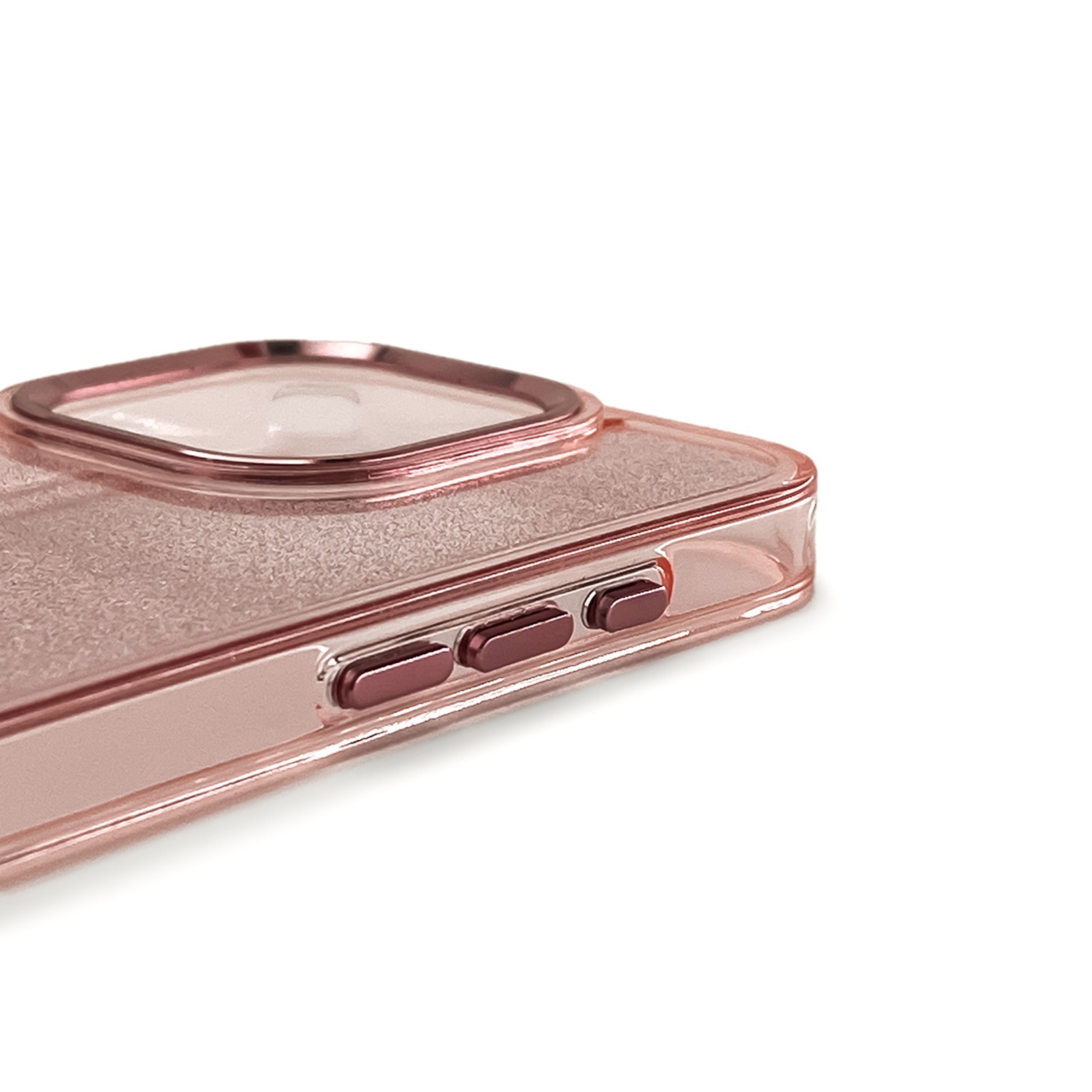 „iphone 16 Glitter Case“ Dėklas – Rožinis Su Blizgučiais