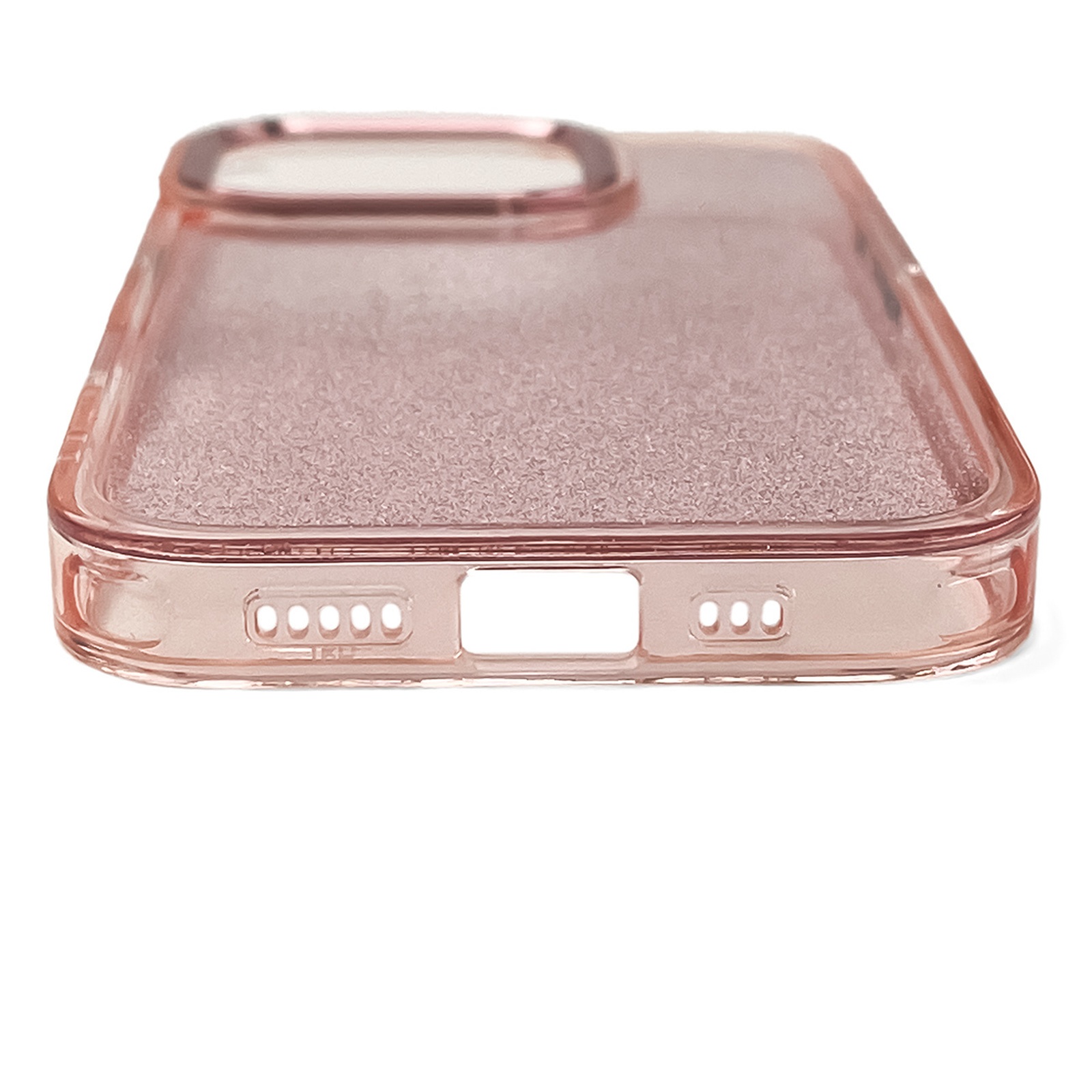 „iphone 16 Glitter Case“ Dėklas – Rožinis Su Blizgučiais