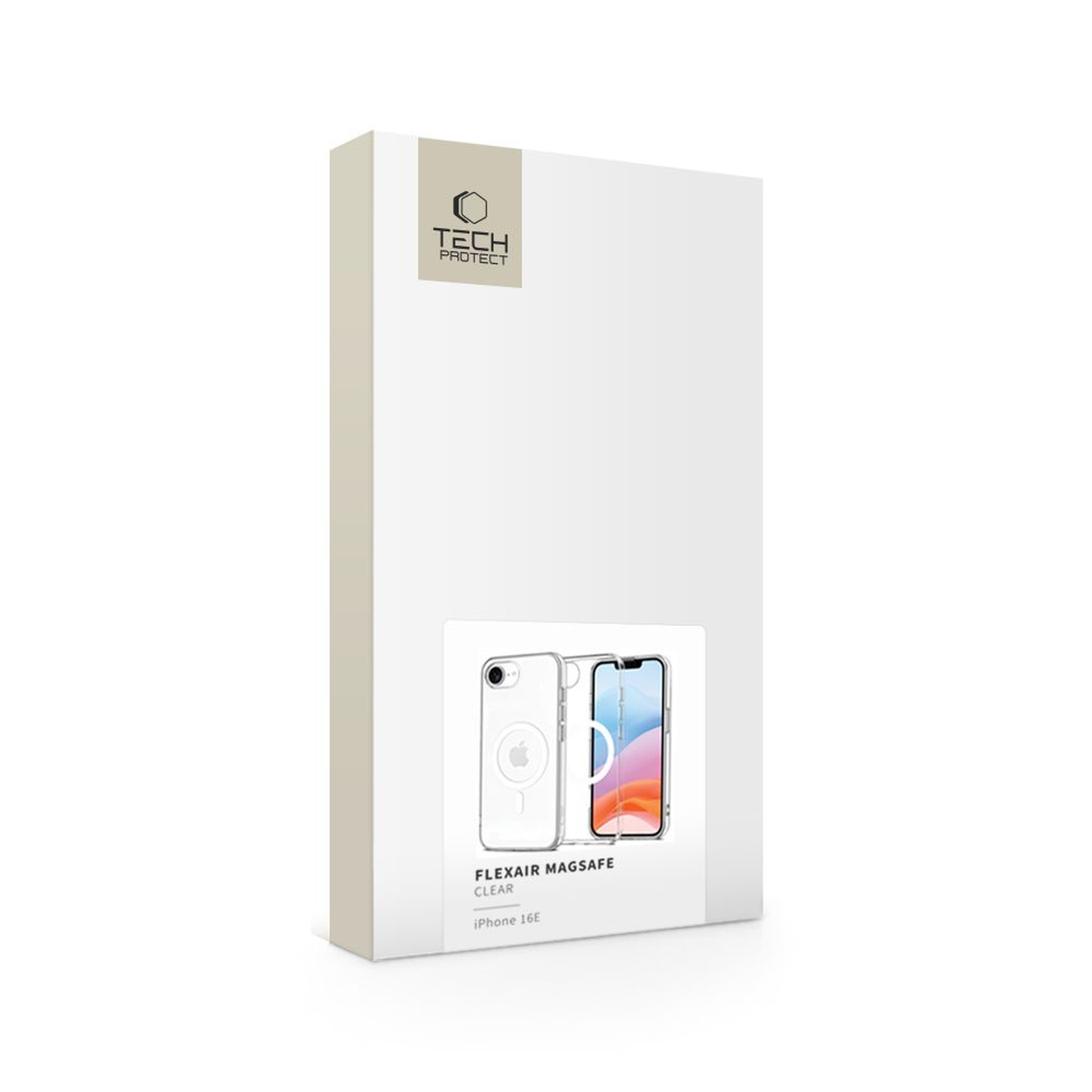 „flexair Magsafe“ Dėklas „iphone 16e“ / „17e“ – Skaidrus