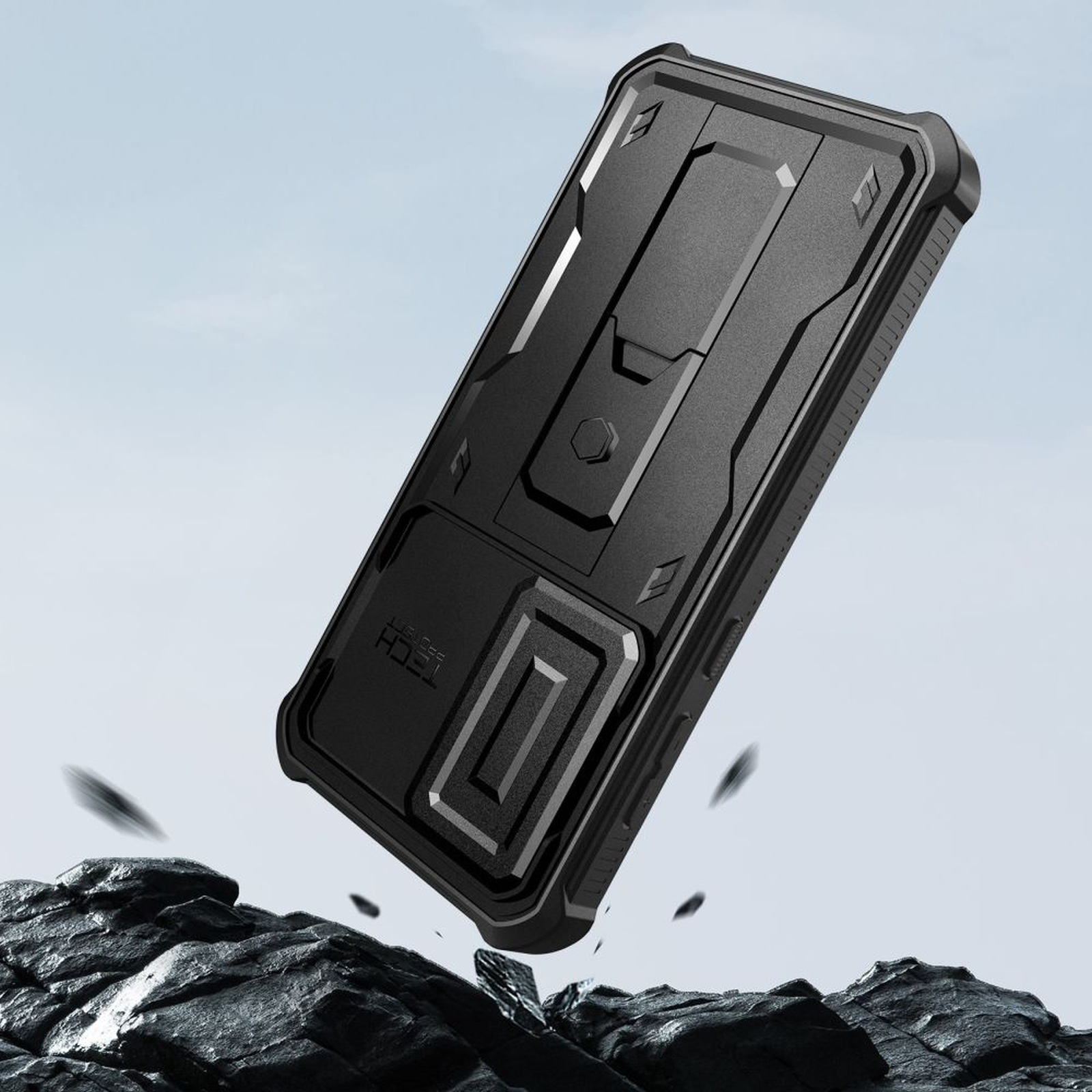 „samsung Galaxy A56 5g Kevlar Cam+“ Dėklas – Juodas