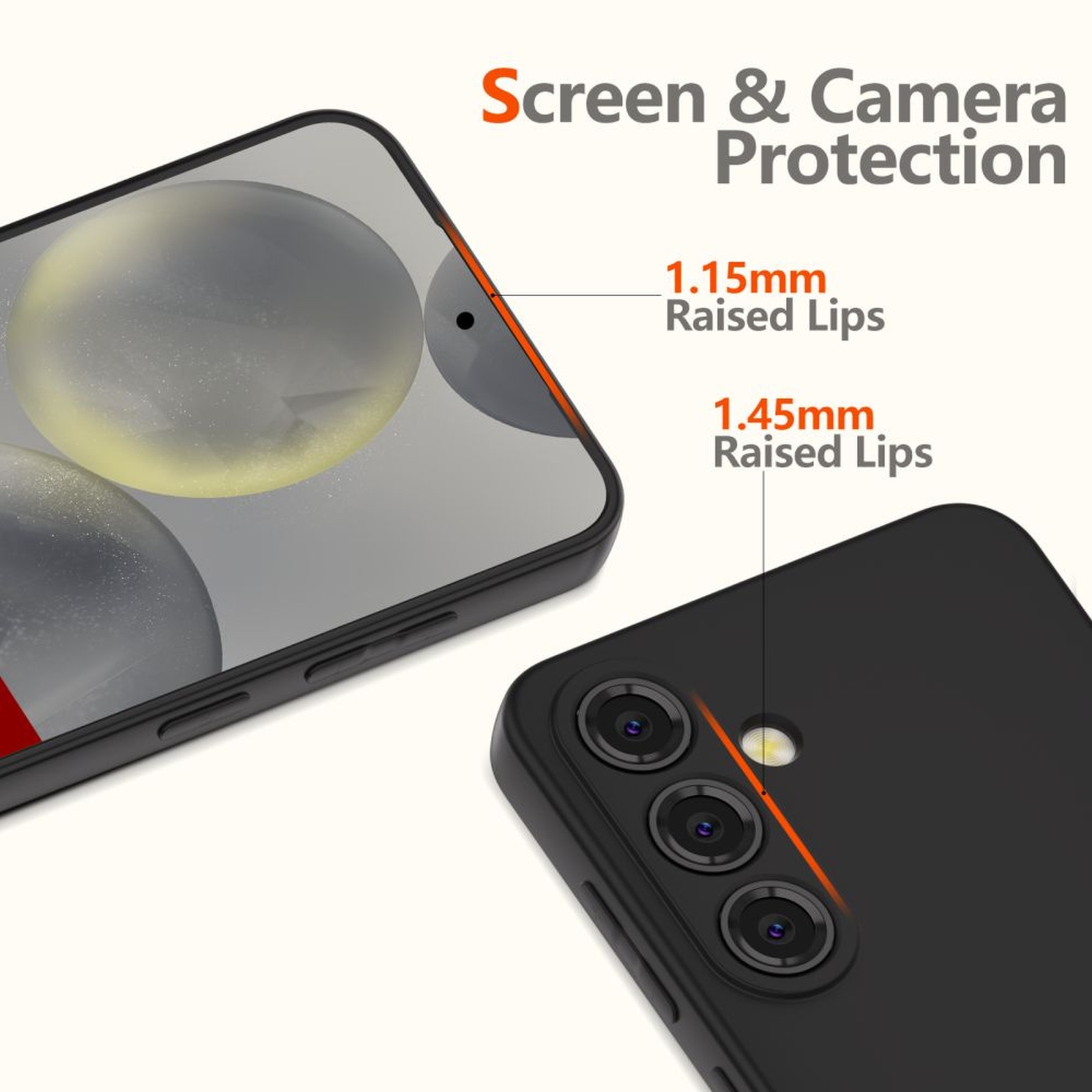 „samsung Galaxy A56 5g Icon“ Dėklas – Juodas